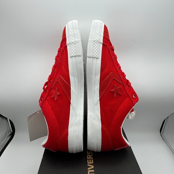 Converse Star Player Ox Mens 10/Womens 12 Shoes 142169C Red‎ NIB - Picture 7 of 11